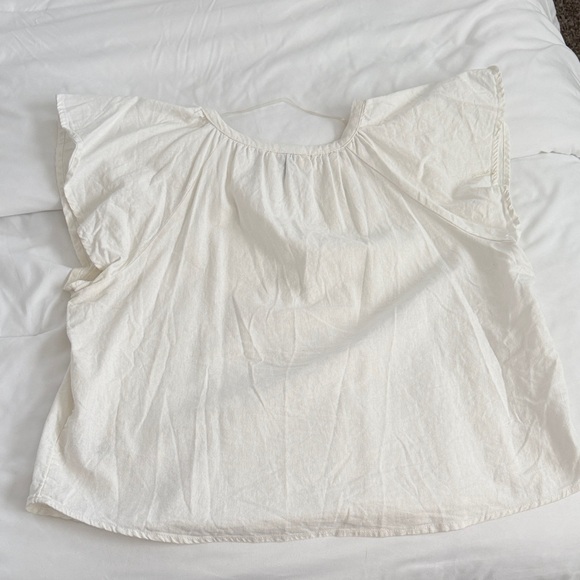 Universal Thread Off-White Blouse - Picture 3 of 3